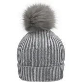 Myrtle beach Vrouwen/dames Metalen Beanie (Zilver/lichtgrijs)