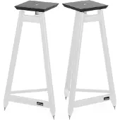 Solidsteel SS-6 boekenplank speakerstandaard (wit)