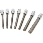 StahlKaiser 7 Delige 3/8? Lange Doppenset TORX T25-T60