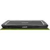 VirtuFit Premium Inground Trampoline met Veiligheidsnet - Zwart - 244 x 366 cm