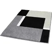 Kleine wolke Dakota badmat 70x120 cm, platina