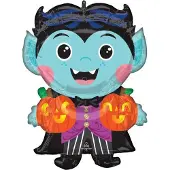 Anagram Folieballon Vampire 60 X 76 Cm Zwart