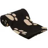 Trixie Barney Fleece Hondendeken Zwart - Beige 150 X 100 Cm