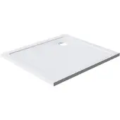Luca Varess Soft douchebak 100 x 90 cm acryl mat wit