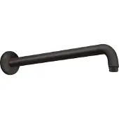 Hansgrohe douche-arm 389 mm, mat zwart