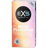 Exs Condooms – verschillende smaak condooms -12 stuks