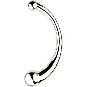 NJOY Pure Wand - anale haakdildo (zilver)