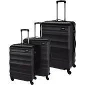 Huismerk Premium Kofferset Antraciet - 3 Stuks