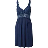 Hunkemoller Negligé 'Nora' donkerblauw