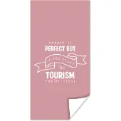 PosterMonkey Poster Toerisme - Quotes - Studenten - Studie - 80x160 cm