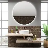 Gliss Design Spiegel Gliss Design Oko Rond LED Verlichting 120cm