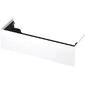 Ink Onderkast 140x45cm - Push To Open - 1 Lade - Mat Wit - Badkamermeubels, Wastafelonderkasten - 8718835074746