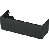 Ink Onderkast 120x45cm - Push To Open - 1 Lade - Mat Antraciet - Badkamermeubels, Wastafelonderkasten - 8718835074661