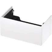 Ink Onderkast 80x45cm - Push To Open - 1 Lade - Mat Wit - Badkamermeubels, Wastafelonderkasten - 8718835074067