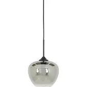 Light & Living Hanglamp Ø23x18 cm MAYSON smoke glas-mat zwart