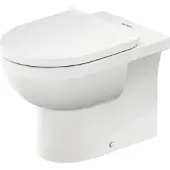 Duravit Staand closet no.1 diepspoel rimless back-to-wall 36.5x57x40 cm hoogglans wit