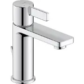 Duravit Wastafelkraan D-Neo Mengkraan Eengreeps 5x15.4x16.5 cm Trekwaste Chroom