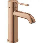 GROHE Essence Wastafelkraan Opbouw - uitloop 11.6cm - S-size - gladde body - brushed warm sunset 24172DL1