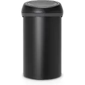 Brabantia touch bin 60 liter mineral moonlight black |