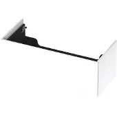 Ink Onderkast 100x45cm - Push To Open - 1 Lade - Hoogglans Wit - Badkamermeubels, Wastafelonderkasten - 8718835074395