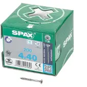 Spax 0197000400403 R 88091 Senkkopf T-STAR TG Houtschroef 4 mm 40 mm T-STAR plus 88091 RVS A2 200 stuk(s)