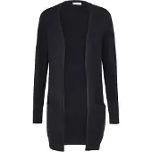 Vila Gebreid vest 'Ril' zwart