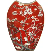 Goebel - Vincent van Gogh | Vaas Amandelboom rood 45 | Artis Orbis - porselein - 45cm - Limited Edition - met echt goud