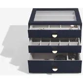 Stackers PEBBLE NAVY - Sieradendoos - Juwelendoos - Sieradenhouder - Sieraden Organizer