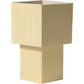 Pholc Romb Mini portable tafellamp 19 cm Vanilla