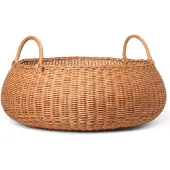 Ferm Living Opbergmand Braided Low Natural