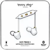 Happy Plugs 7612 Hoofdtelefoon Ear Piece II wit goud