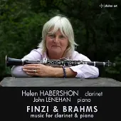OUTHERE Helen Habershon & John Lenehan - Finzi & Brahms: Music For Clarinet & Piano (CD)