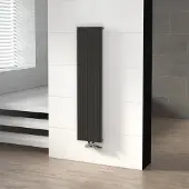 Maxaro Uranus Designradiator | 28x120 cm Donkergrijs 599 Watt Aluminium Centrale verwarming