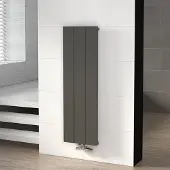 Maxaro Saturn Designradiator | 37x120 cm Lichtgrijs 695 Watt Aluminium Centrale verwarming