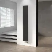 Maxaro Uranus Designradiator | 28x180 cm Donkergrijs 899 Watt Aluminium Centrale verwarming