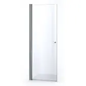 Maxaro Zircon Comfort Douchedeur | 85 cm Chroom Helder glas Pendeldeur