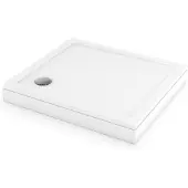 Maxaro Hoge Douchebak 100x90cm Rechthoek SMC Hoogglans Wit | Douchebakken | Complete Douchebak | Douchevloer