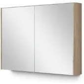 Maxaro Spiegelkast Met Verlichting Modulo 100x70cm Lichtbruin Eiken