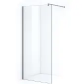 Maxaro Onyx Inloopdouche | 93 cm Chroom Helder glas Vaste wand - Douchewand - Glaswand Douche