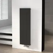 Maxaro Saturn Designradiator | 37x120 cm Donkergrijs 695 Watt Aluminium Centrale verwarming