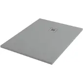 Maxaro Douchebak 120x90cm Rechthoek Mineraalmarmer Grijs