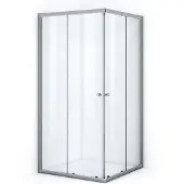 Maxaro Ruby Essence Douchecabine | 90x90 cm Chroom Helder glas Schuifdeur Vierkant