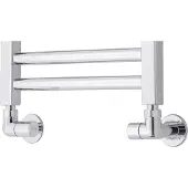 TVS Design Valves 150 aansluitset haaks chroom