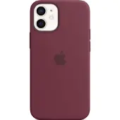 Apple iPhone 12 mini Back Cover met MagSafe Pruimenpaars