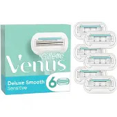 Gillette-Venus Scheermesjes Pro Smooth Sensitive 6 stuks