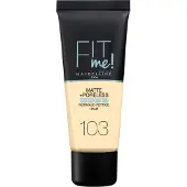 Maybelline Make-up gezicht Foundation Fit Me! Matte + Poreless Foundation No. 103 Pure Ivory