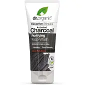 Dr Organic 1+1 gratis | Dr. Organic Face Wash Geactiveerde Houtskool - 200ml