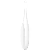 Satisfyer Satisfyer, oplegvibrator, tip vibrator, 'Twirling Fun', 17,5 cm, waterdicht, oplaadbaar, lichaamsvriendelijke siliconen