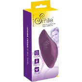Sweet Smile SMILE Slipje - draagbare vibrator met accu voor de clitoris (paars)