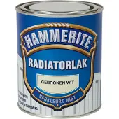 Hammerite radiatorlak gebroken wit hoogglans 750 ml